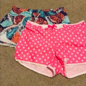 BOGO 2 for 8 exercise shorts girl XL